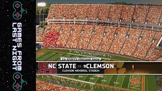 NC State vs Clemson  2024 Season  EA Sports NCAA Football 14 Exhibition Game [upl. by Htieh]