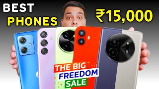 Top 5 Best Mobile Phones Under ₹15000  Best Smartphones Under 15000 🔥 [upl. by Hitt]