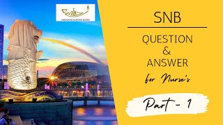 SNB exam Question and answers for Nurses  Part  1 [upl. by Britton]