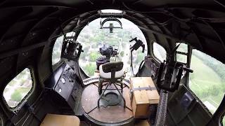 Flight Aboard B 17 Aluminum Overcast May 2018 NMUSAF [upl. by Rozella395]