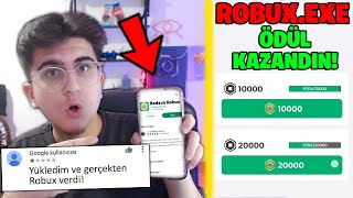 BEDAVA ROBUX veren TELEFON UYGULAMALARI  🤑 gerçekten verdi  Roblox [upl. by Juliette]