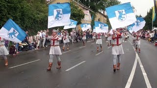 Biberacher Schützenfest 2018 Historischer Festzug [upl. by Acenahs492]