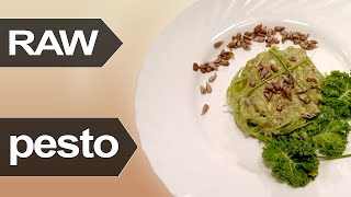 Jak zrobić pesto na surowo  przepis na surowe pesto z awokado raw [upl. by Millda]