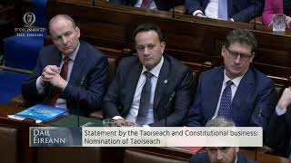 Nomination of Taoiseach [upl. by Ailis437]