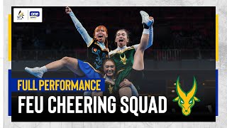 FEU CHEERING SQUADS FULL ROUTINE  UAAP SEASON 87 CHEERDANCE COMPETITION  DEC 1 2024 [upl. by Kuster]