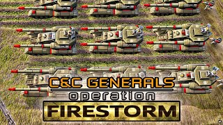 General Tao  Nuclear Weapons vs 3 USA HighTech  Command amp Conquer Generals Operation Firestorm [upl. by Anitteb]