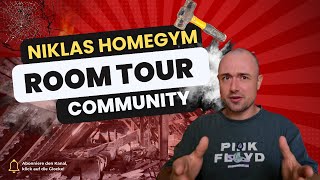 Niklas Dachboden Homegym auf 90 qm I Komplette Roomtour I Alle Geräte unterm Dach I DIY GYM Maschine [upl. by Vigen]