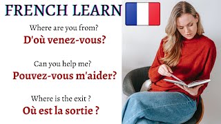 IMPORTANT Everyday Life FRENCH CONVERSATIONS Every Learner Must Know  Learn French [upl. by Deborath]