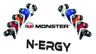 UNBOXING  REVIEW  MONSTER NERGY InEarHeadphones  Exfork [upl. by Elman]