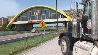 Demolition begins Tuesday on Vinita Service Plaza more modern McDonalds to replace old restaurant [upl. by Goodrich]