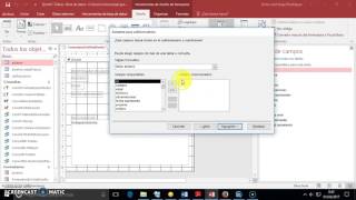 09Formularios en vista diseño Access 2016 [upl. by Angi]
