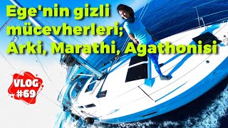 Egenin gizli mücevherleri Issız adalar Arki Arkoi Marathi ve Agathonisi 116 [upl. by Anayek609]