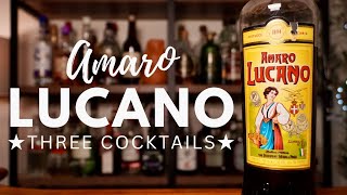 Amaro LUCANO Cocktails ★ Fall in Amore with Amaro Series ★ Ep 3 [upl. by Nylednarb113]