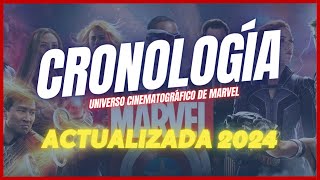 ORDEN CRONOLÓGICO DE MARVEL ACTUALIZADO 2024 🔥 [upl. by Assener]