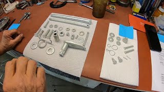 Zinc plating motorcycle parts [upl. by Wendy]