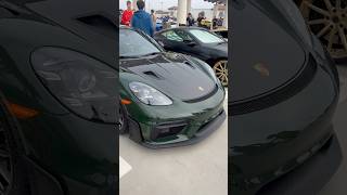 Green Porsche GT4 RS… shorts car automobile [upl. by Herahab]