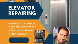 Elevator Maintenance amp Troubleshootingtrending Lift door drive changeElevator door sensor [upl. by Gastineau]