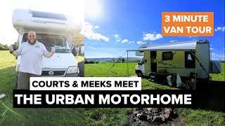 3 Minute Van Tour  Gadget Filled Urban Motorhome  The Urban Motorhome [upl. by Ifar380]