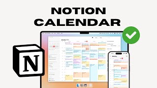 Notion Calendar  Tu nueva aplicación favorita para tu calendario  TUTORIAL [upl. by Annahvas]