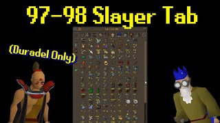 Loot from 9798 Slayer Bosses  Duradel Only [upl. by Merriam]