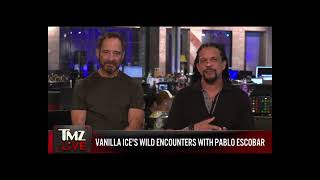 TMZ Live Vanilla Ice was unknowingly partying with Pablo Escobar in the 90s [upl. by Dolphin]