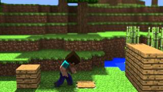 Animation Spotlight Pistons  Minecraft Animation by Cocoreysa [upl. by Eisnil]