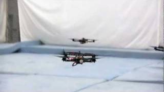 Fast Transitions of a Quadrocopter Fleet Using Convex Optimization [upl. by Bedwell]