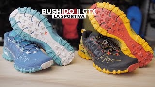 La Sportiva Bushido II GTX  Кроссовки с мембраной GoreTex [upl. by Gnaig839]