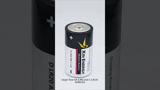 Xinneng D LR20 15V alkaline battery [upl. by Bridgette]