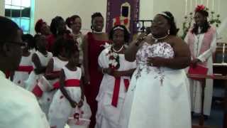 Bride Surprises Groom Singing Her Heart Out [upl. by Noxas]