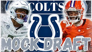 Indianapolis Colts 2024 NFL Mock Draft  POST FREE AGENCY [upl. by Nylram]