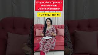 5 Signs of Gut Dysbiosis and a Disrupted GutBrain Connection  gutbrainconnection shortsfeed [upl. by Eisso]