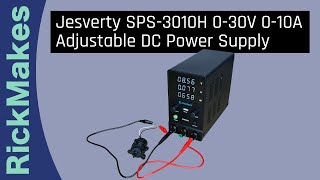 Jesverty SPS3010H 030V 010A Adjustable DC Power Supply [upl. by Neelyad]