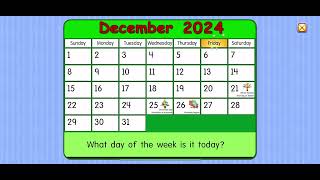 Starfall Calendar December 20 2024 [upl. by Stannwood503]