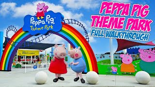 A Guide to Peppa Pig Theme Park Florida Full Walkthrough Feb 2024 4K [upl. by Rehteh]