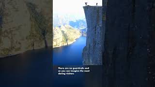 Pulpit Rock Norway The Most Intimidating Cliff EVER [upl. by Johathan60]