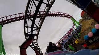 Rhombus Rocket On Ride POV  Fantasy Island [upl. by Ahsetal]