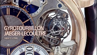 Gyrotourbillon JaegerLeCoultre High Complication 超卓复杂制表 球型陀飞轮 [upl. by Chip]