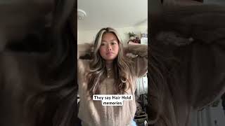 Hair Hold Memories hairstyle hairtransformation hairtransition shortvideo shorts trend tiktok [upl. by Hirz]