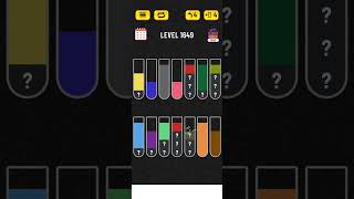 Water sort puzzle  Level 1649 [upl. by Manley]