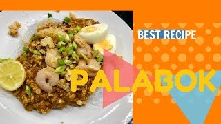 Best Homemade PALABOK RECIPE  How To Get The Best Flavor Palabok  Filipino Food eatwelllivewell [upl. by Odrude]