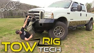 Iron Cross Bumper Install  Tow Rig Tech Episode 4 [upl. by Elka]