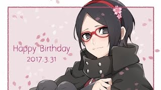 Saradas Special AMV  Rumors Happy Birthday Sarada [upl. by Hashum705]