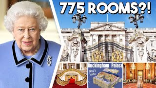 A Look Inside Queen Elizabeth 5 Billion Buckingham Palace  Incredible Royal Architecture [upl. by Klatt]