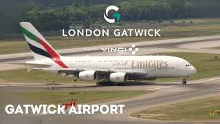 Gatwick Airport Live  EGKKLGW  12th September 2024  Airside Special [upl. by Malia]