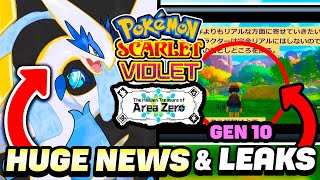 POKEMON NEWS amp LEAKS GENERATION 10 GRAPHICS NINTENDO SWITCH 2 amp DLC INFORMATION in Scarlet Violet [upl. by Eirrem337]