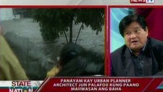 SONA Panayam kay Urban Planner Architect Jun Palafox kung paano maiiwasan ang baha [upl. by Comptom699]