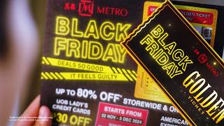 Shop Up to 80 Off with Metro Black Friday 2024 [upl. by Winzler820]