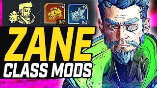 Borderlands 3  Zane  All Legendary Class Mods amp Builds Tier List [upl. by Adriana]