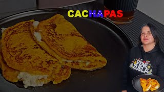 CACHAPAS VENEZOLANA  Receta fácil  ¿CÓMO HACER CACHAPAS CON MAÍZ PERUANO [upl. by Hawley]